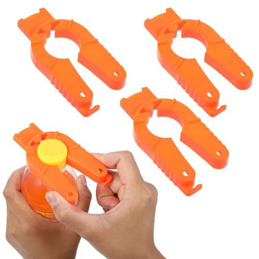 Plastic Bottle Cap Opener 3-In-1 Tool (3 Pack)